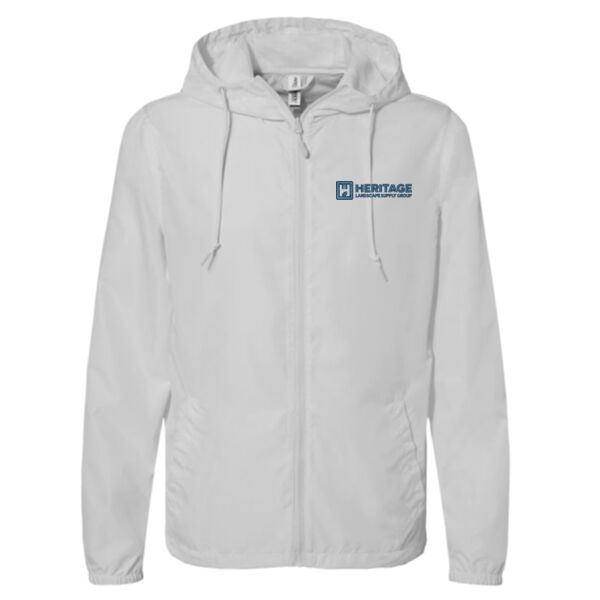   - Men's Lightweight Windbreaker Full-Zip Jacket Thumbnail