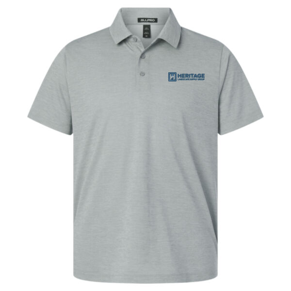   - Men's Pro-Lock Performance Mélange Polo Thumbnail