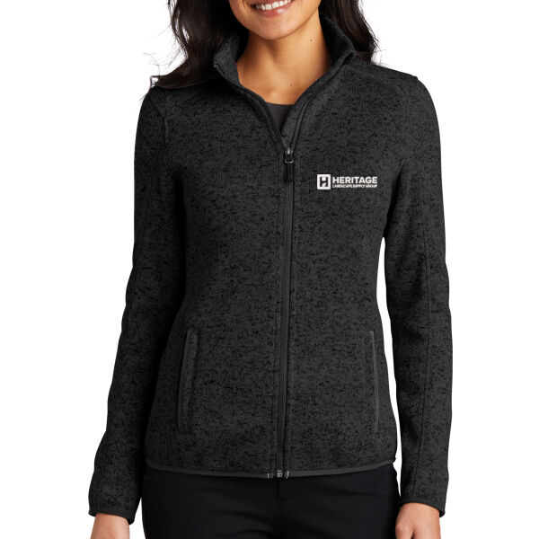    - Women's Sweater Fleece Jacket Thumbnail