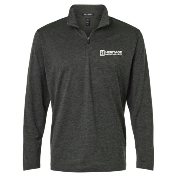    - Men's Pro-Lock Performance Mélange Quarter-Zip Pullover Thumbnail