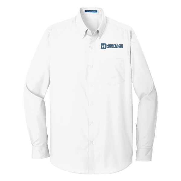   - Long Sleeve Carefree Poplin Shirt Thumbnail