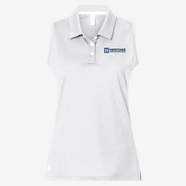   - Women's Ottoman Sleeveless Polo Thumbnail