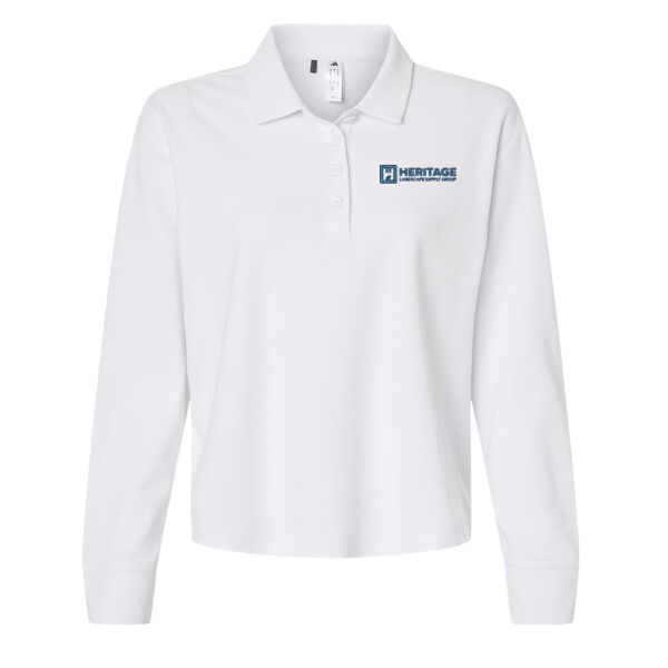   - Women's Beyond Long Sleeve Loose Polo Thumbnail