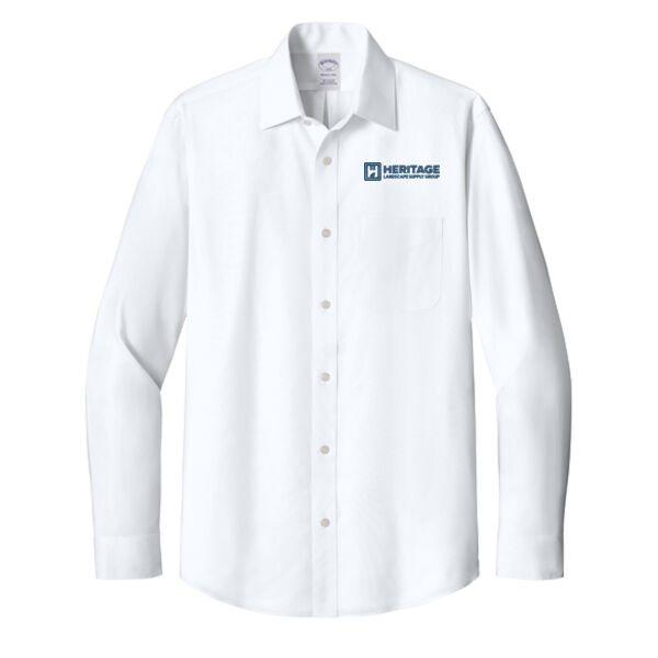   - Wrinkle Free Stretch Pinpoint Spread Collar Shirt Thumbnail