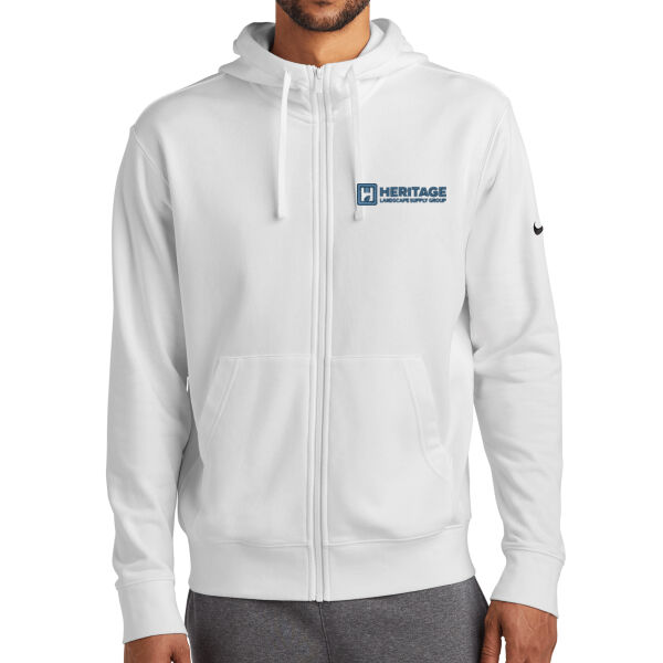   - Club Fleece Sleeve Swoosh Full Zip Hoodie Thumbnail