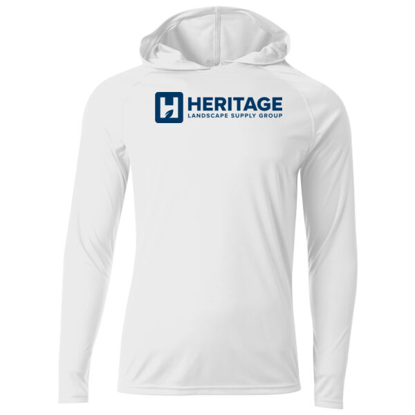   - Cooling Performance Long Sleeve Hooded Tee Thumbnail