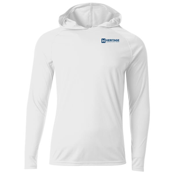   - Cooling Performance Long Sleeve Hooded Tee Thumbnail
