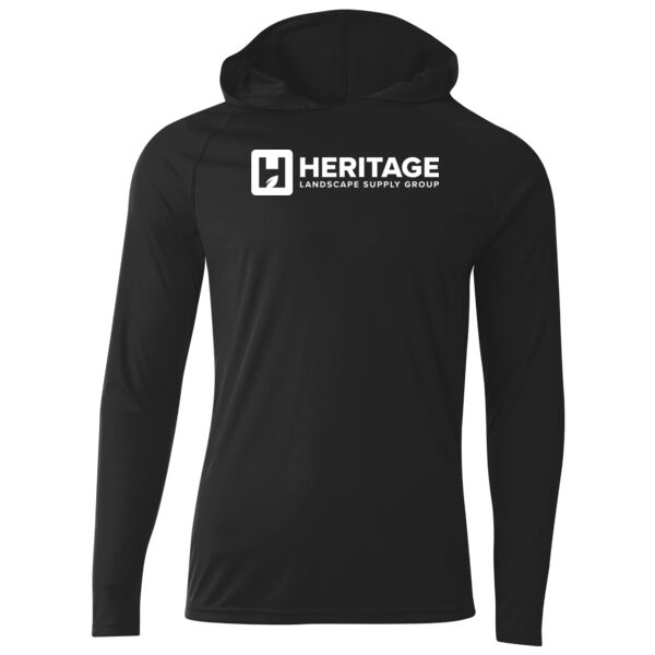  - Cooling Performance Long Sleeve Hooded Tee Thumbnail