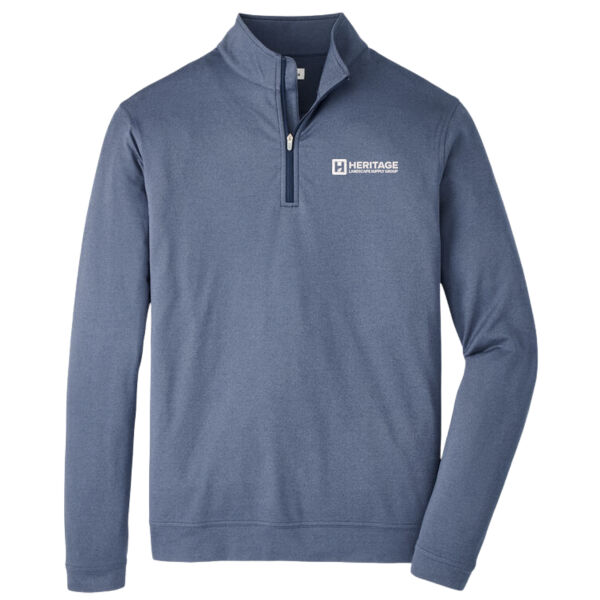    - Perth Melange Performance Quarter Zip  Thumbnail