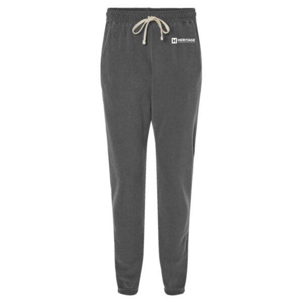   - Unisex Garment-Dyed Lightweight Fleece Sweatpants Thumbnail