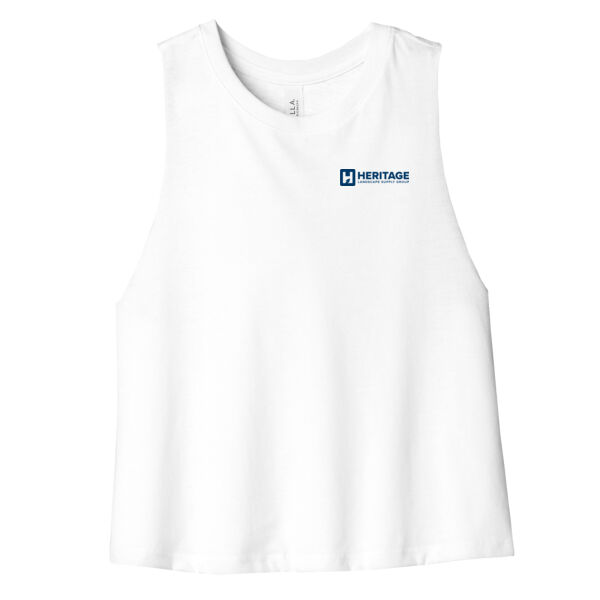   - Women's Racerback Cropped Tank Thumbnail