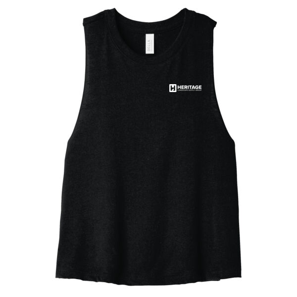   - Women's Racerback Cropped Tank Thumbnail