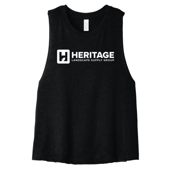   - Women's Racerback Cropped Tank Thumbnail