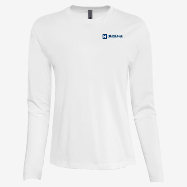   - Women's Cotton Relaxed Long Sleeve T-Shirt Thumbnail