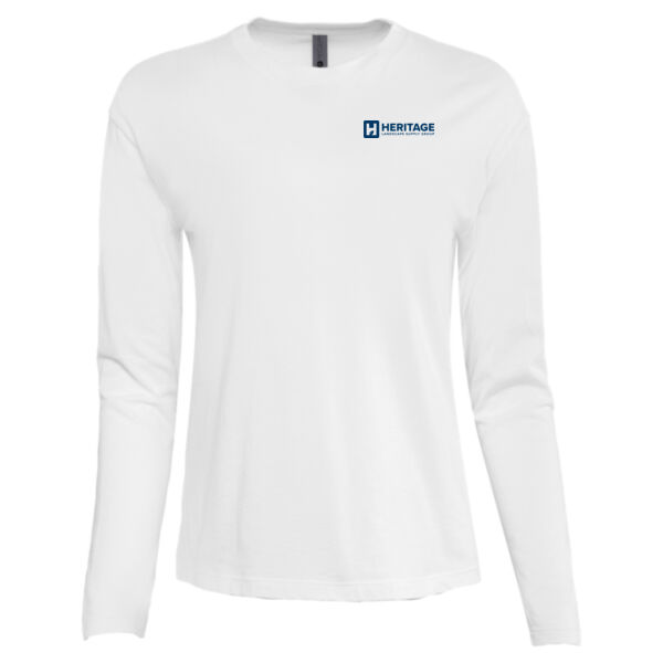   - Women's Cotton Relaxed Long Sleeve T-Shirt Thumbnail