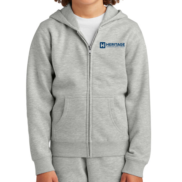   - Youth V.I.T. Fleece Full Zip Hoodie Thumbnail