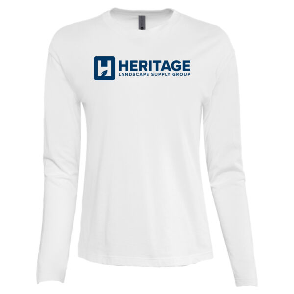   - Women's Cotton Relaxed Long Sleeve T-Shirt Thumbnail