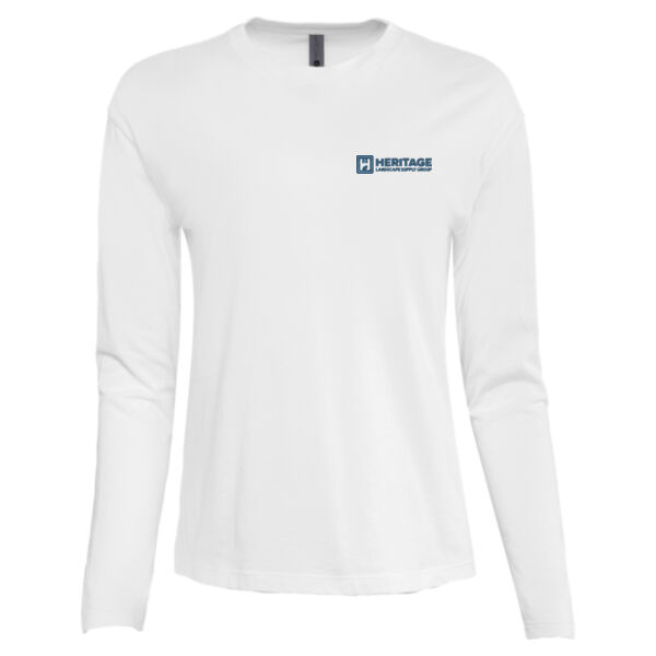   - Women's Cotton Relaxed Long Sleeve T-Shirt Thumbnail
