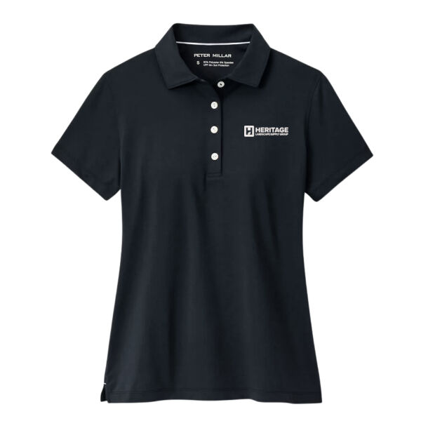    -  Women's Short Sleeve Button Polo Thumbnail